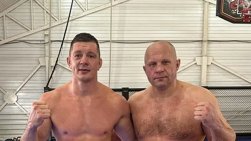 Тюлюлин провел совместную тренировку с Федором Емельяненко
