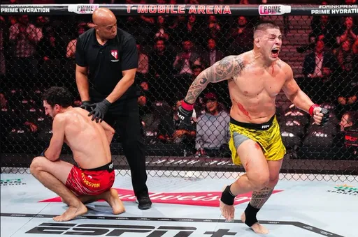 Бразилец Феррейра заставил сдаться россиянина Петросяна в рамках UFC 313 в Лас-Вегасе