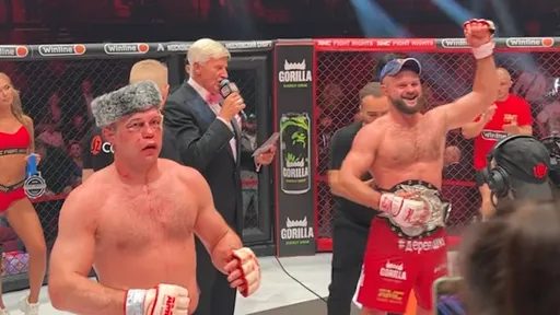 Кровавое побоище в Fight Nights: Махно бился как лев, но Бикрев сыграл роль тактического киборга