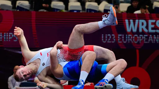 Российские борцы завоевали три золотые медали в шестой день чемпионата Европы U-23