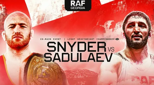 Садулаев – о схватке со Снайдером: сделаю все, чтобы пояс RAF уехал в Россию