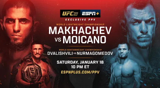 Результаты UFC 311: Махачев задушил Мойкано, Умар Нурмагомедов проиграл Двалишвили