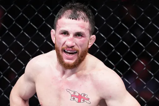 Двалишвили подрался с фанатом во время UFC 310
