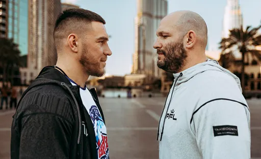 Россиянин Немков задушил американца Джонсона в со-главном событии турнира PFL Road To Dubai