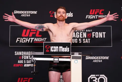 Стали известны результаты взвешивания UFC on ESPN 50: Сэндхаген – Фонт