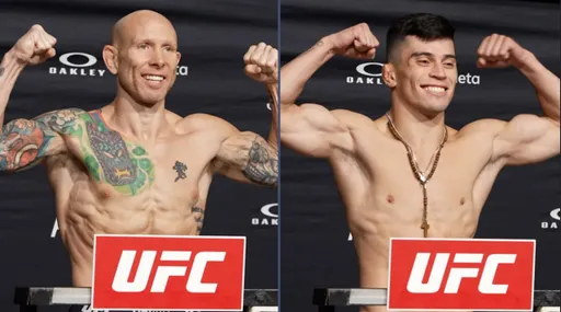 Стали известны результаты взвешивания к турниру UFC Fight Night 269