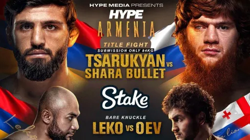 Звезды UFC сразятся за титул Hype FC в Ереване: анонс схватки Царукяна и Шары Буллета реально удивляет