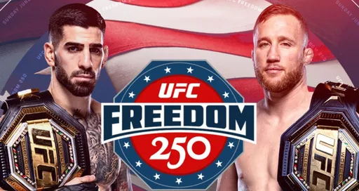 Илия Топурия – Джастин Гейджи: во сколько начало боя на турнире UFC Freedom 250 в Белом доме