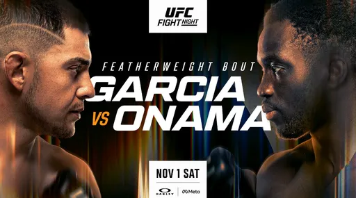 Расписание боев на турнире UFC Vegas 110: Онама – Гарсия и время старта по московскому времени