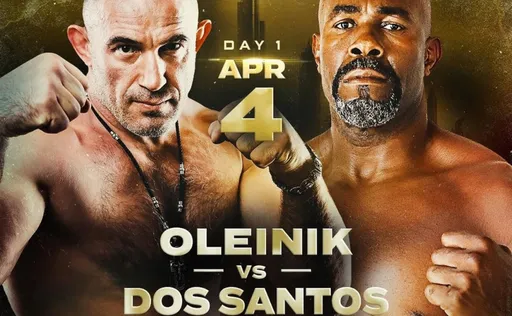 Смотреть бой Алексей Олейник – Джеронимо дос Сантос на BKFC 71: бесплатная трансляция боя