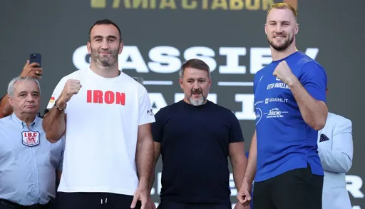 Валлин перевесил Гассиева перед боем за титул WBA Intercontinental в тяжелом весе