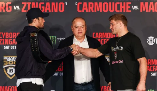 Усман Нурмагомедов и Примус сделали вес перед титульным боем на Bellator 300