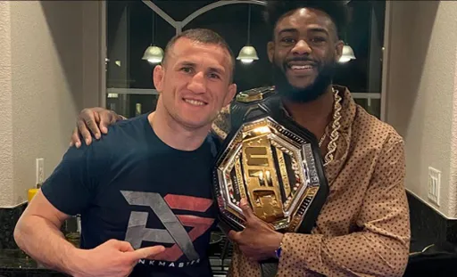 «Мы что-нибудь придумаем». Двалишвили – о возможном бое за титул UFC со своим другом Стерлингом