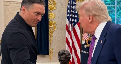 Усик встретился с Трампом в Вашингтоне