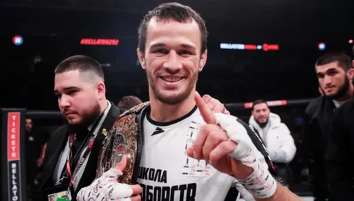 Усман Нурмагомедов провалил допинг-тест и будет лишен пояса чемпиона Bellator в легком весе
