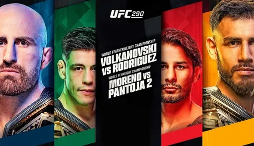 Стали известны результаты турнира UFC 290: Волкановски – Родригес