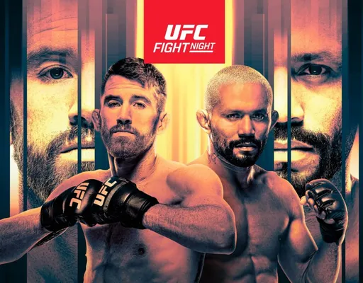 Появился официальный постер турнира UFC on ESPN 67 с главным боем Сэндхаген – Фигередо