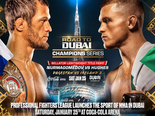 Полный кард турнира PFL Road to Dubai: Нурмагомедов – Хьюз