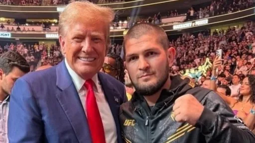 На UFC 302 Трамп пообещал Хабибу остановить войну в Палестине