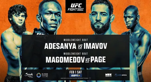 Расписание боев на турнире UFC Fight Night 250 и время старта по московскому времени