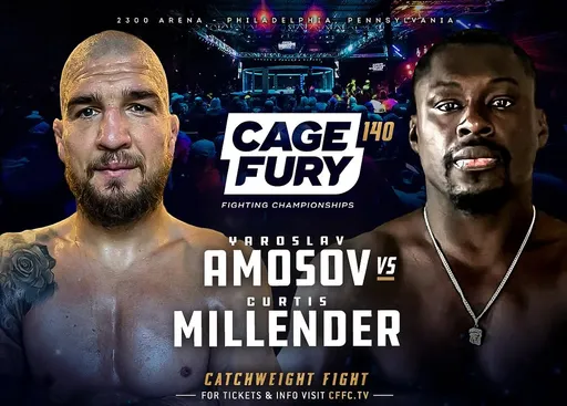 Бой экс-чемпиона Bellator Амосова с Миллендером пройдет 15 марта на Cage Fury 140