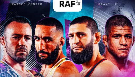 RAF 13: битва экс-чемпионов UFC, жаркий реванш Чимаева и Бернса и четыре титульные схватки
