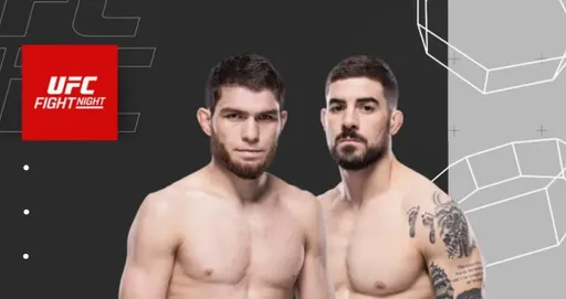 Прямая трансляция боя Алиев – Солекки на UFC Vegas 101