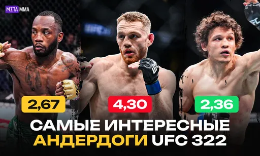 Копылов, Эдвардс и Делла Маддалена: самые интересные андердоги на UFC 322, которые могут удивить