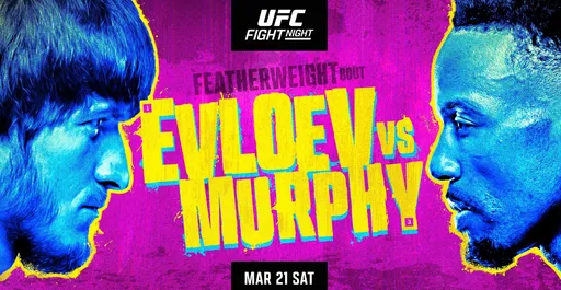 Представлен официальный постер турнира UFC Fight Night 270: Евлоев – Мерфи