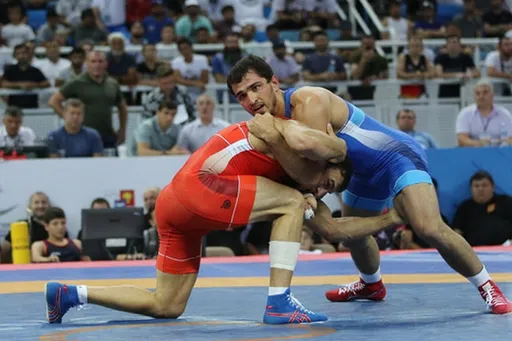 Прямая трансляция чемпионата России по вольной борьбе. Смотреть онлайн