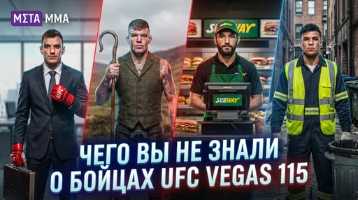 Экономист, пастух, мусорщик и кассир из Subway: кем были главные звезды UFC Vegas 115 до октагона