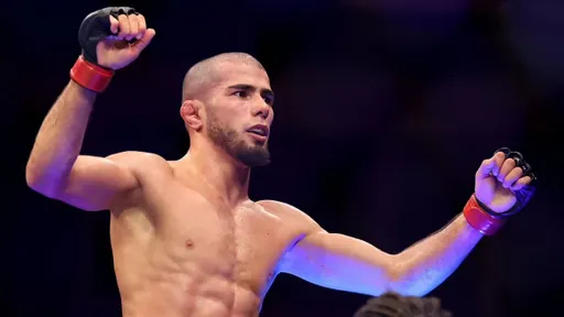 Мокаев задушил Эллиотта в третьем раунде на UFC 294 в Абу-Даби