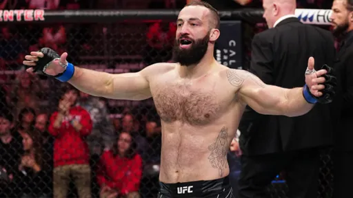 Долидзе поднялся на седьмое место в обновленном рейтинге UFC