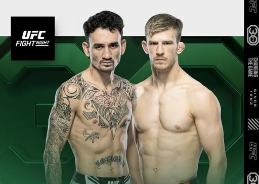 Смотреть бой Холлоуэй – Аллен на UFC on ESPN 44: бесплатная трансляция боя