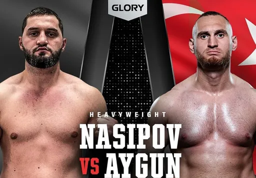 Лига GLORY официально объявила бой россиянина Насипова с турком Айгюном