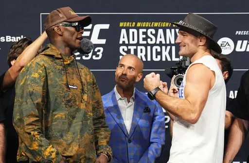 Смотреть бой Адесанья – Стрикленд на UFC 293: бесплатная трансляция боя