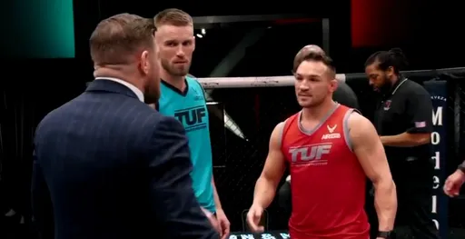 Макгрегор и Чендлер устроили потасовку во время съемок шестой серии TUF 31