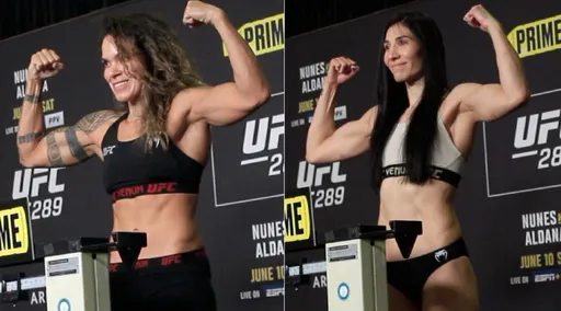 Результаты взвешивания участников турнира UFC 289: Нуньес – Алдана