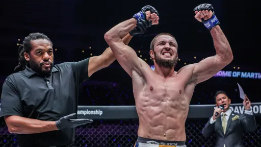 Изагахмаев победил Аоки техническим нокаутом на ONE Championship 163