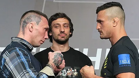 Результаты взвешивания RCC Hard: Баррера тяжелее Дауда «Стхански», «Кратос» перевесил Фролича