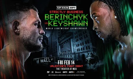 Денис Беринчик – Кейшон Дэвис: прогноз и ставки. В легком дивизионе WBO сменится чемпион