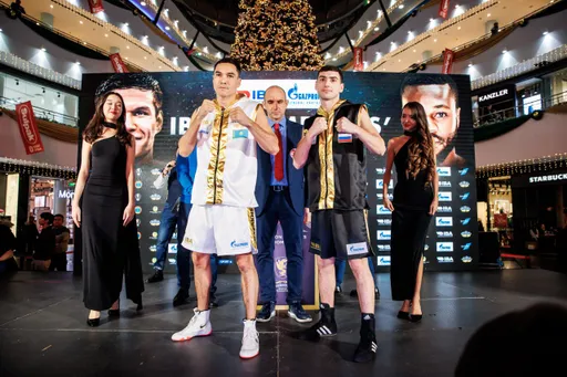 Агрба и Зонь прошли взвешивание перед турниром «Ночь чемпионов IBA» в Астане