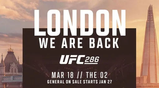 Официально анонсирован турнир UFC 286 в Лондоне, который может возглавить трилогия Усмана и Эдвардса
