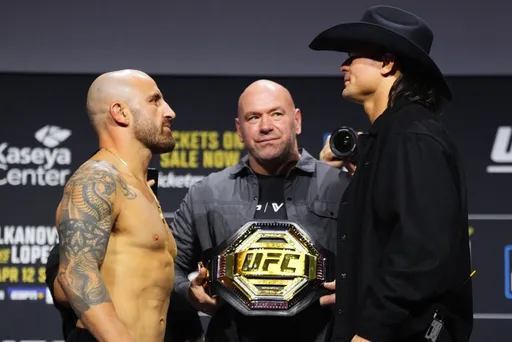 Волкановски и Лопес показали аналогичный вес в преддверии турнира UFC 314