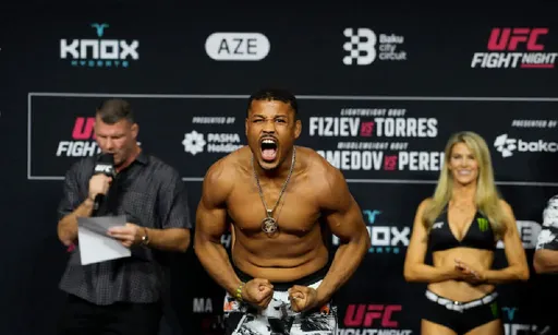Насименто снялся с боя против Садыхова на турнире UFC 334
