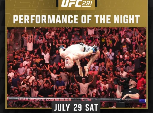 Названы обладатели бонусов турнира UFC 291