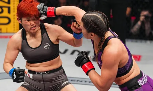 Мохнаткина нокаутировала Хигаси на PFL 2: 2023 Regular Season