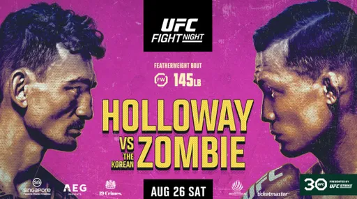 Результаты турнира UFC Fight Night 225: Холлоуэй – Корейский Зомби, Чикадзе – Касерес
