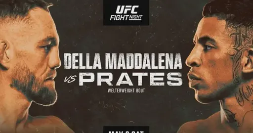 Где смотреть бой Делла Маддалена – Пратес на UFC Fight Night 275