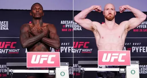 Адесанья и Пайфер провели финальную битву взглядов перед UFC Fight Night 271